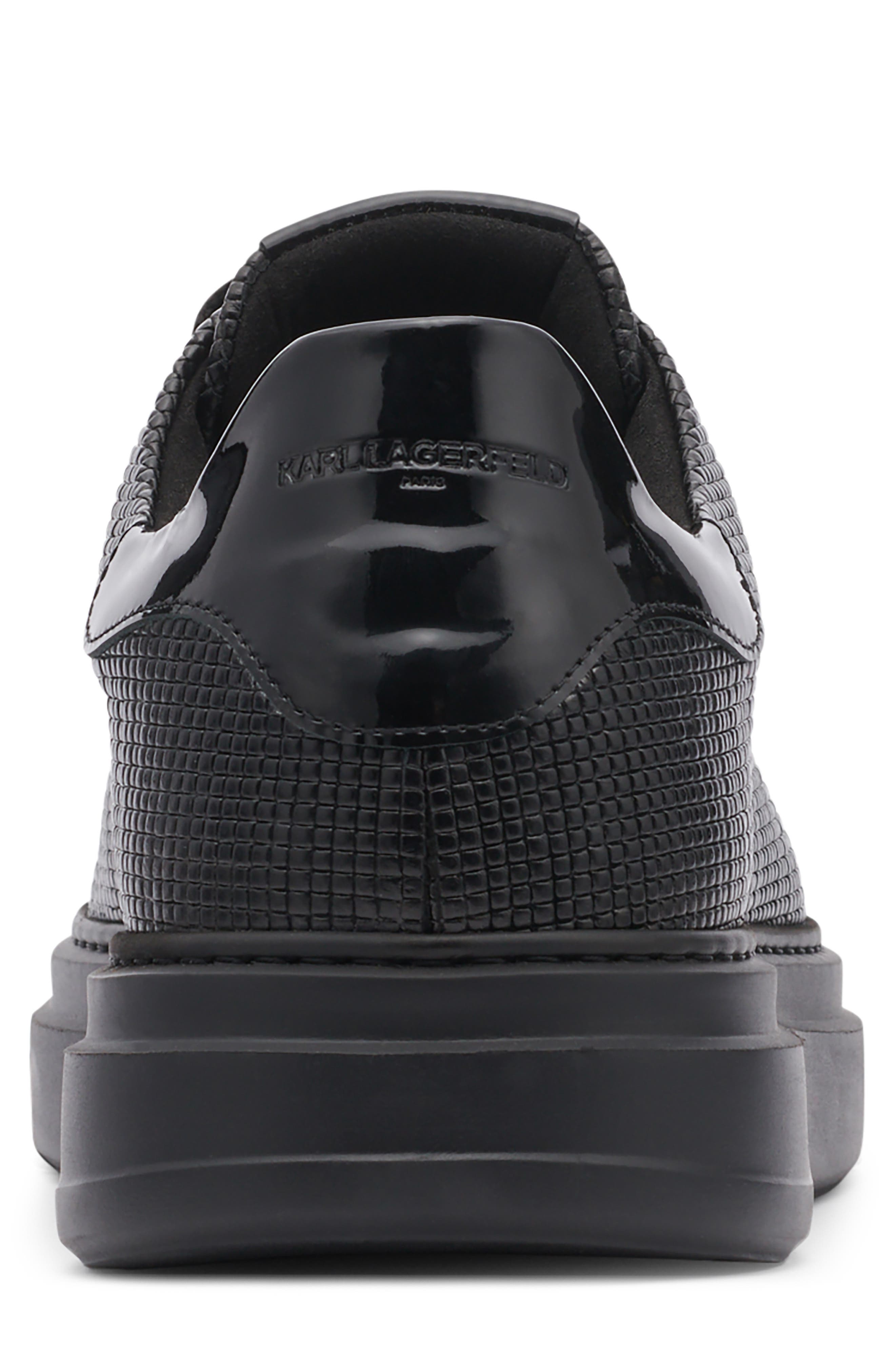 KARL LAGERFELD PARIS Logo Pin Sneaker, Alternate, color, 