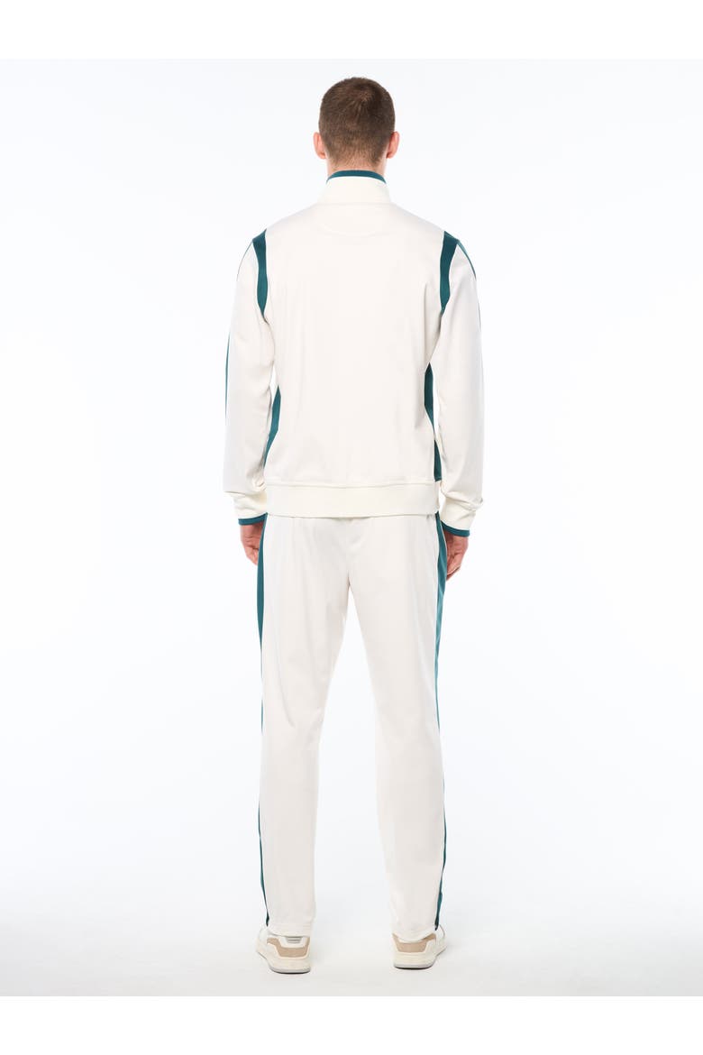 Massimo Track Jacket, Alternate, color, GARDENIA
