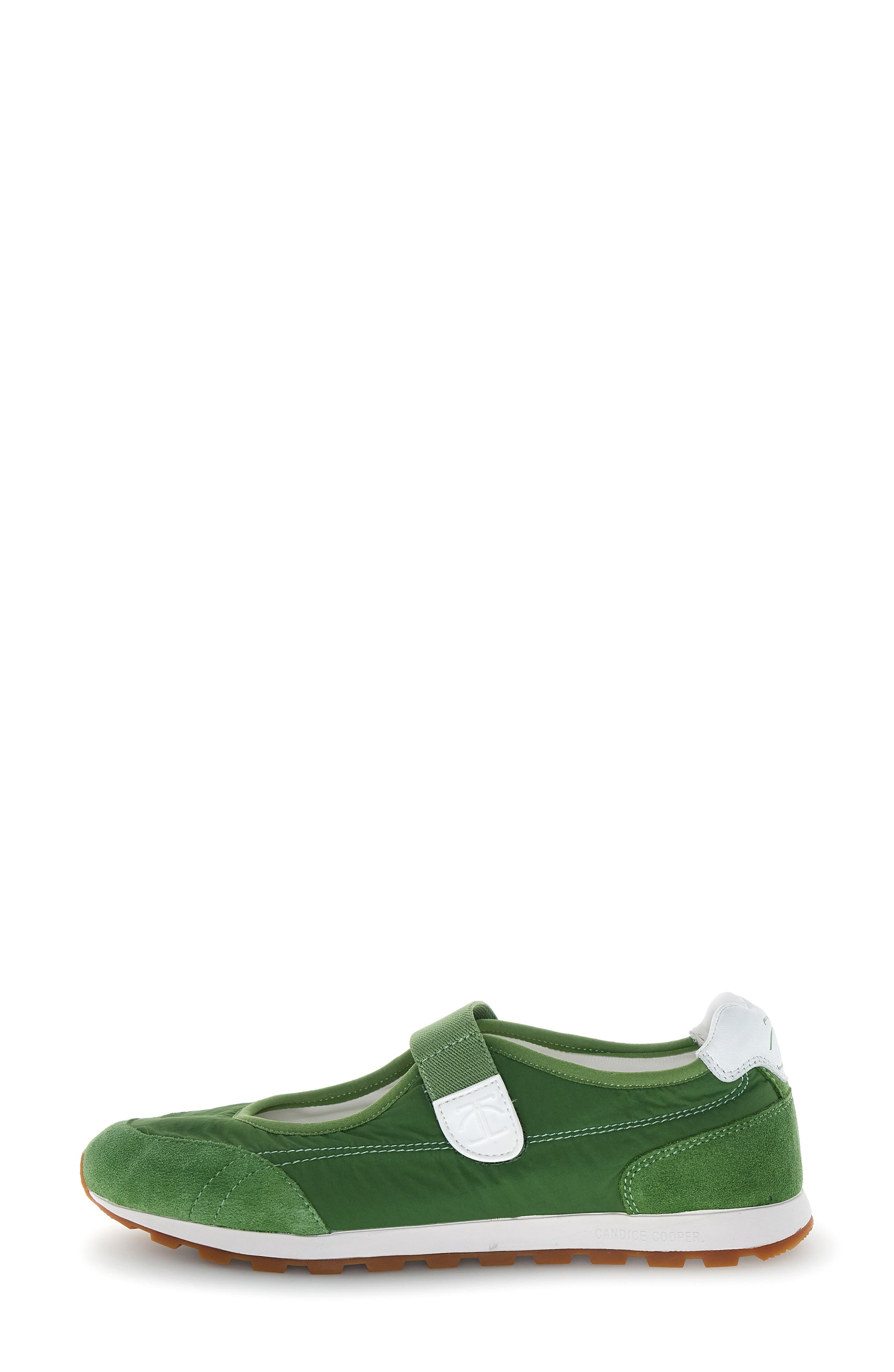 Candice Cooper Plume Mary Jane Sneaker, Alternate, color, Basil