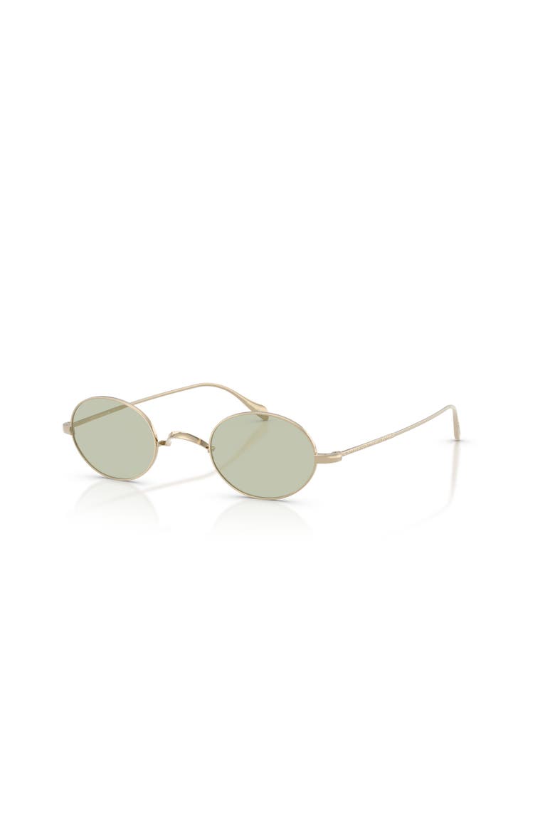 43mm Round optical glasses, Main, color, Gold