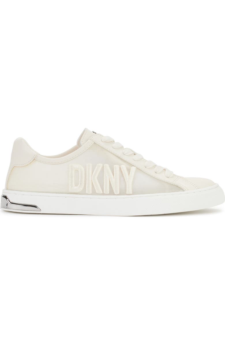 DKNY Sina Mesh Sneaker, Alternate, color, Egg Nog