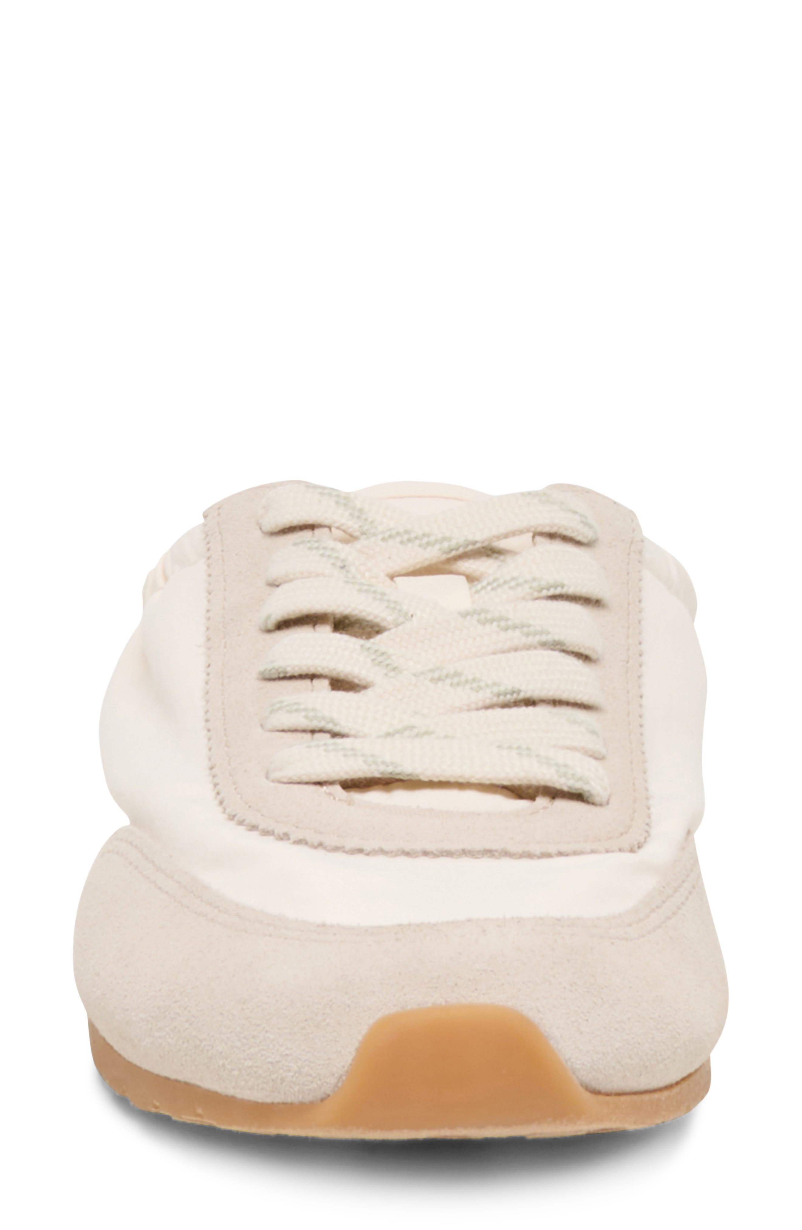 Daris Sneaker, Alternate, color, WHITE NYLON