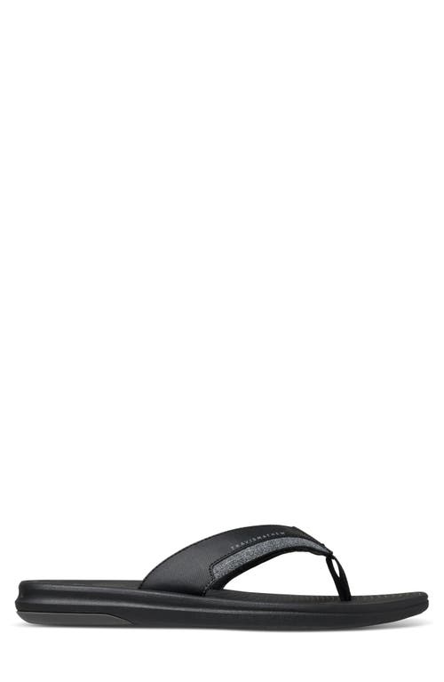 Travismathew The Daily Flip Flop In Black