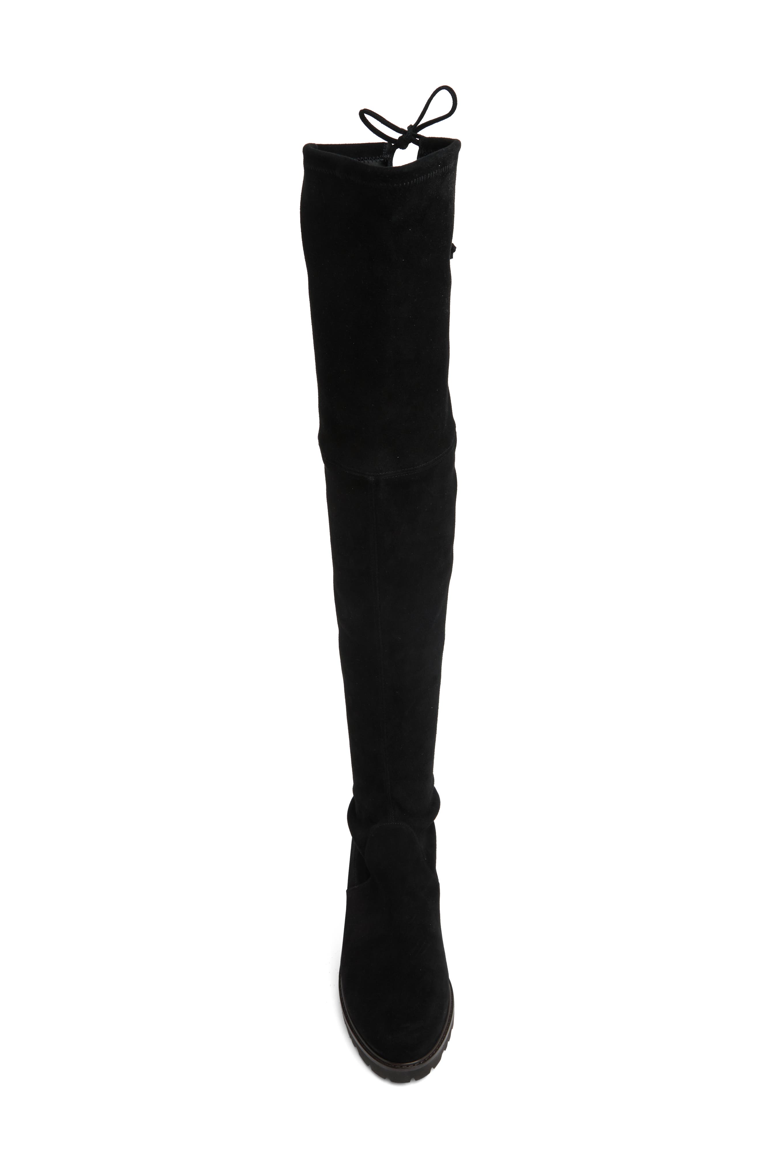 Blaire Over-the-Knee City Boot, Alternate, color, BLACK