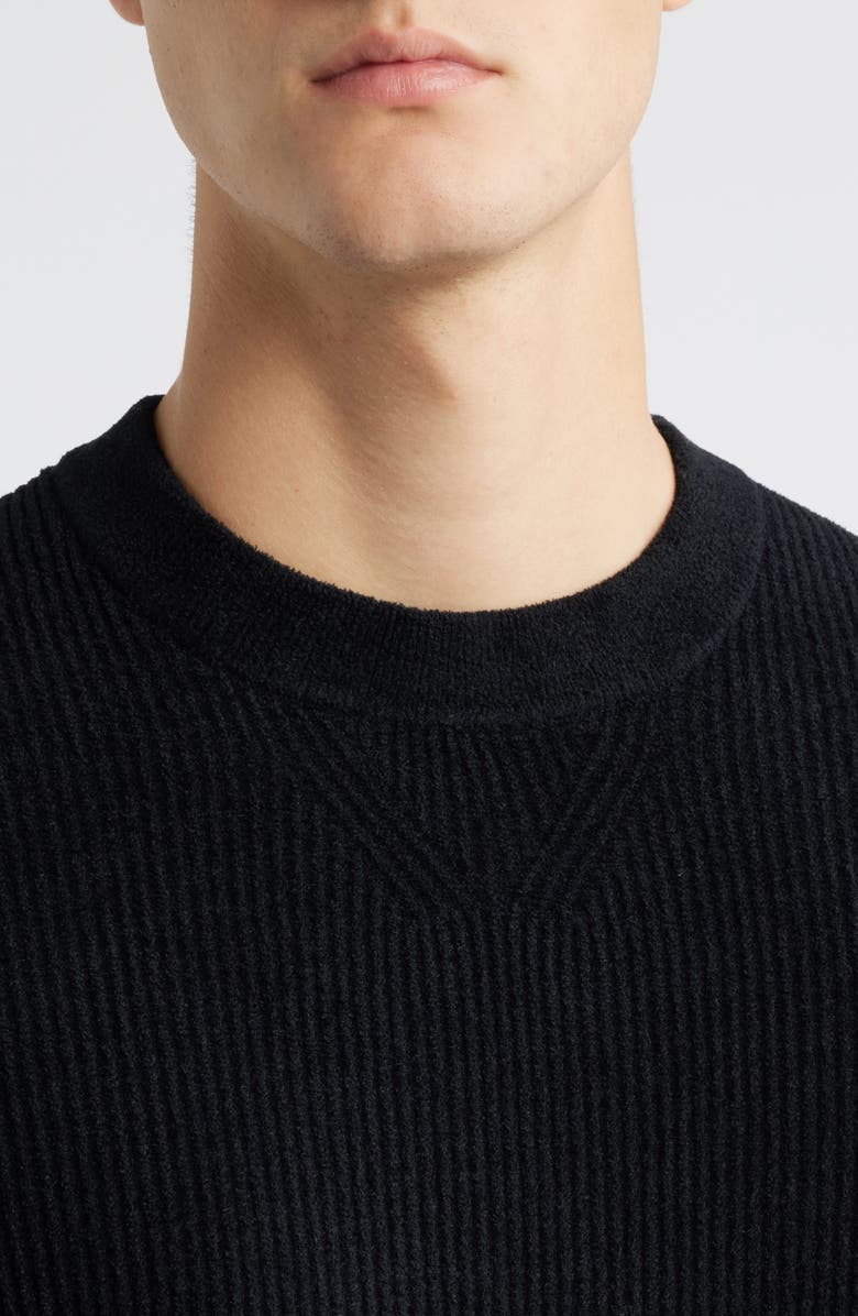 BOSS Horso Crewneck Sweater, Alternate, color, Black