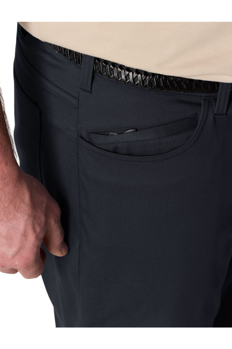 Big & Tall Straight-Fit 5-Pocket Tech Pants, Alternate, color, ANTHRACITE