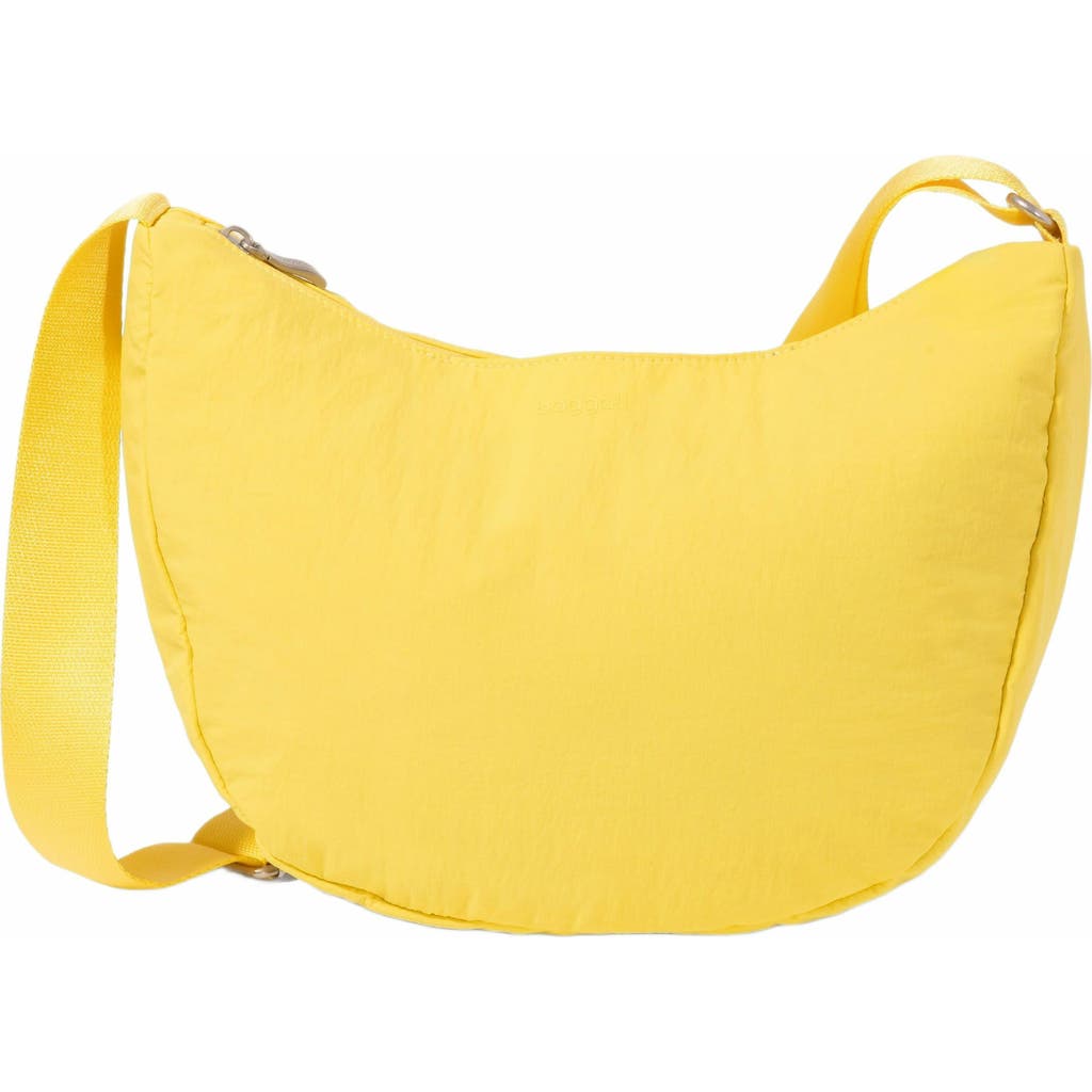 Baggallini Swift Crescent Crossbody In B-lite Lemon