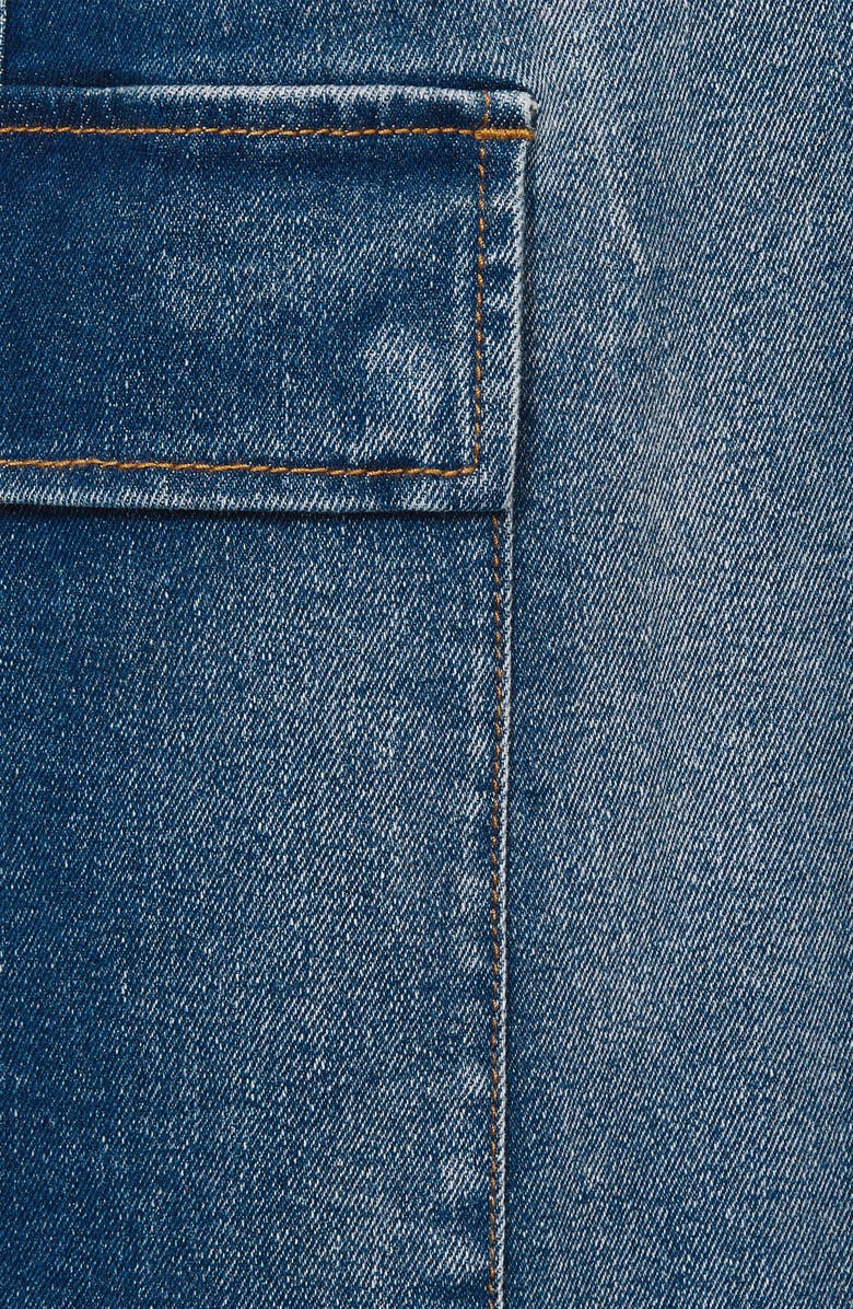 Reiss Kids' Sienna Wide Leg Jeans, Alternate, color, 