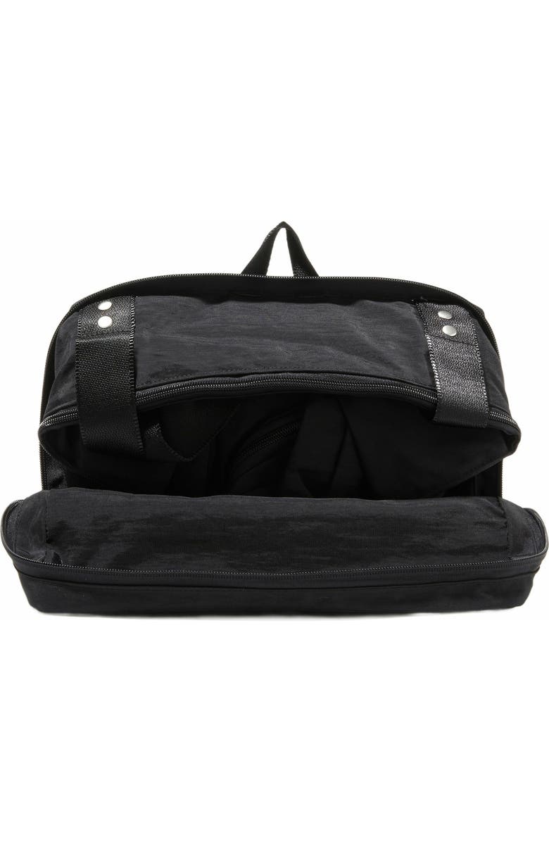 BAGGALLINI Carryall Expandable Packable Weekender Tote Bag, Alternate, color, Black