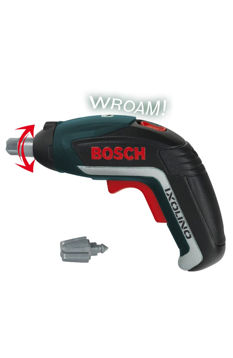 BOSCH Ixolino Lights and Sounds Power Tool Toy Screwdriver, Alternate, color, Multicolored