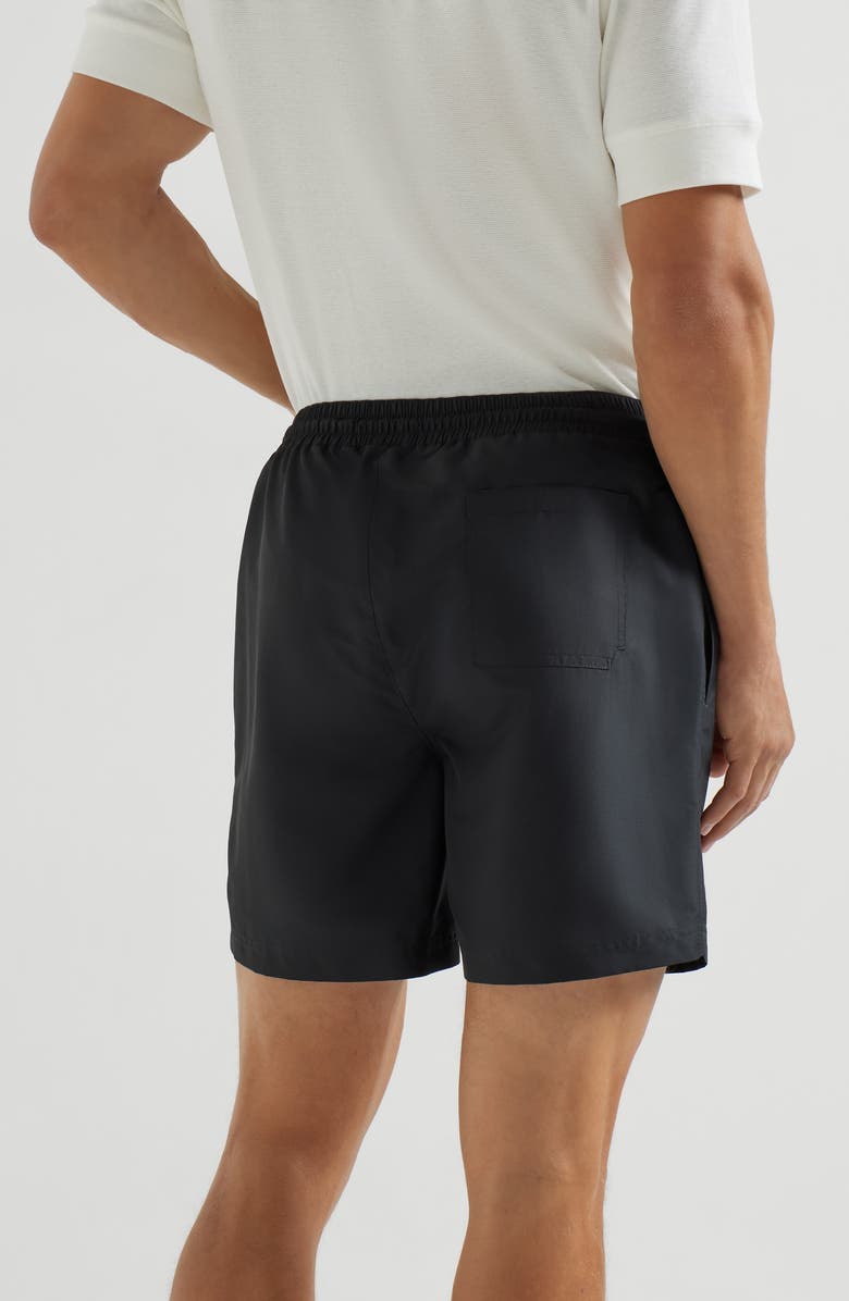 Brunello Cucinelli Swimsuit, Alternate, color, Black