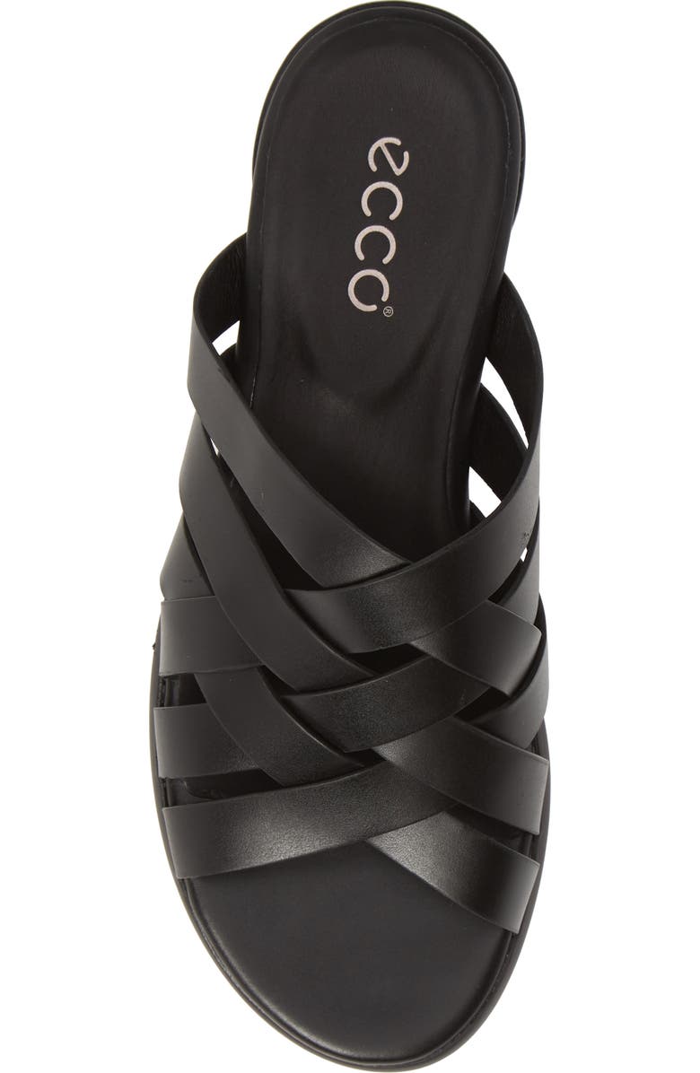 ECCO Strappy Slide Sandal, Alternate, color,