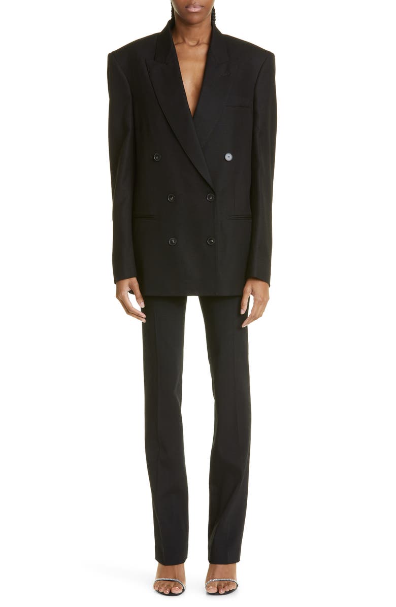 Stella McCartney Oversize Double Breasted Jacket, Alternate, color,