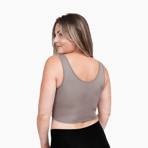 Larken X Maternity, Nursing + Hands In Brown