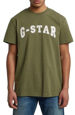 G-Star T-Shirt Uomo – Scollo Rotondo A Coste, Maniche Corte – Basic Di Qualità Dal Denim Innovativo