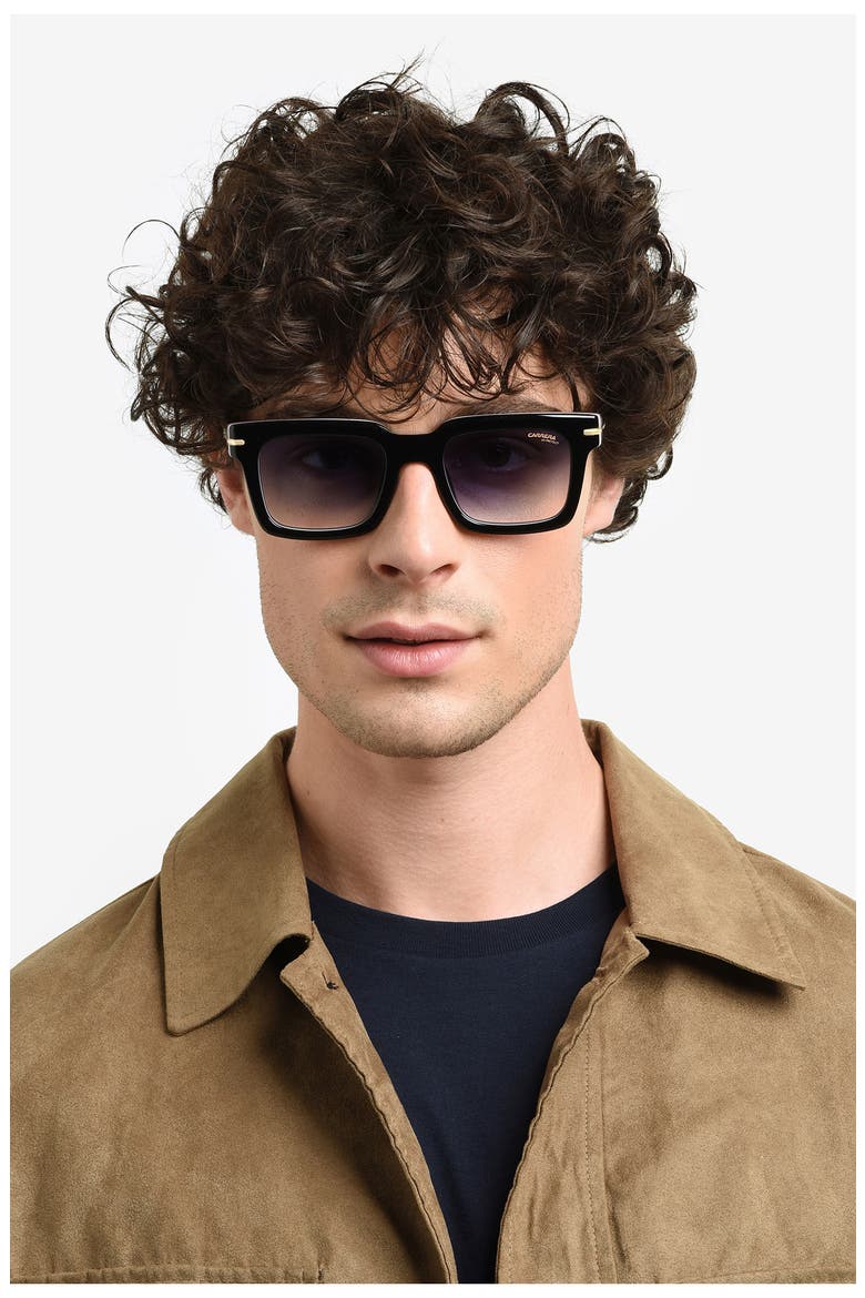 52mm Rectangular Sunglasses, Alternate, color, 0807-M9