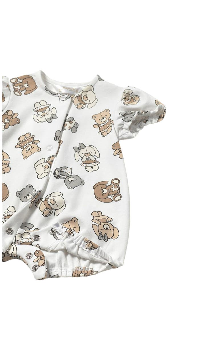 Mayoral Teddy Bear Pyjamas, Alternate, color, Beige