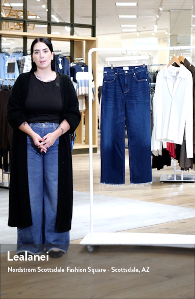 Lyra High Waist Ankle Wide Leg Jeans, sales video thumbnail
