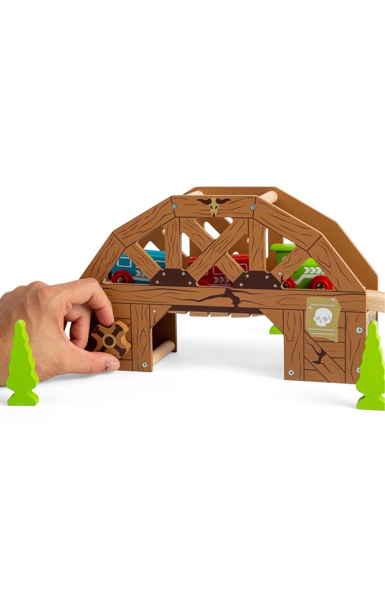 Bigjigs Rail Rickety Bridge, Main, color, Brown