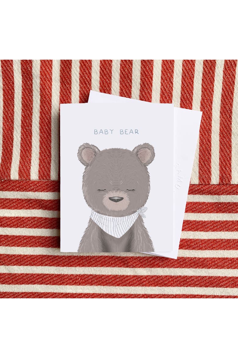 New Baby Greeting Card Pack (3ct) "Baby Bear", Alternate, color, Multi-Pack