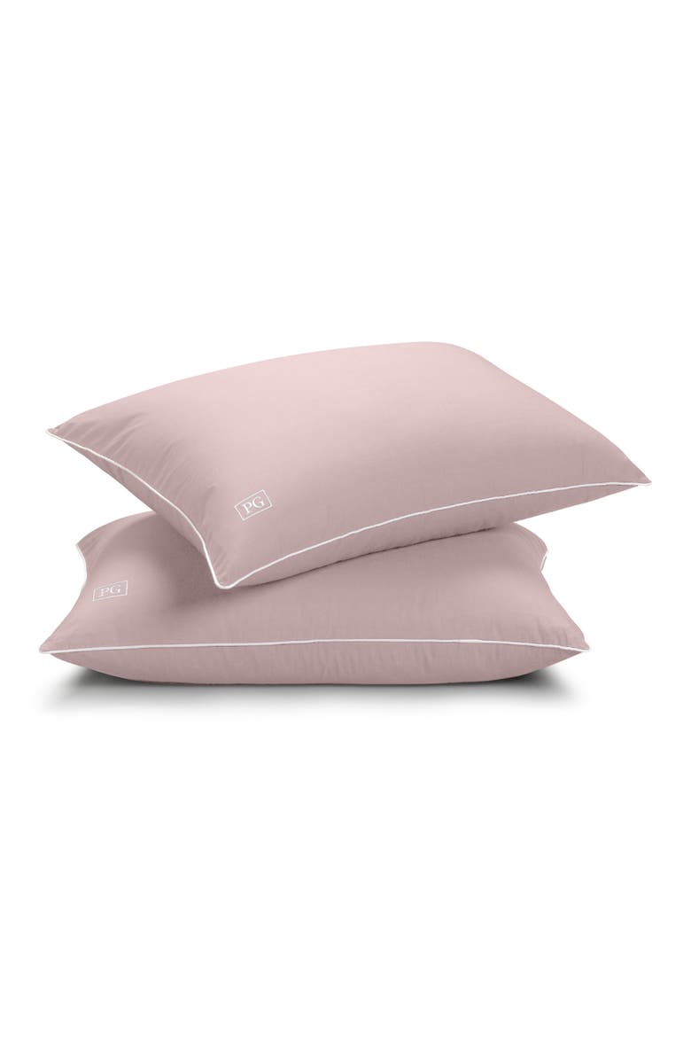 Firm Density Side/Back Sleeper Pillow, Main, color, PINK