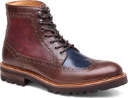 Johnston & Murphy Kingsbury Wingtip Leather Boot