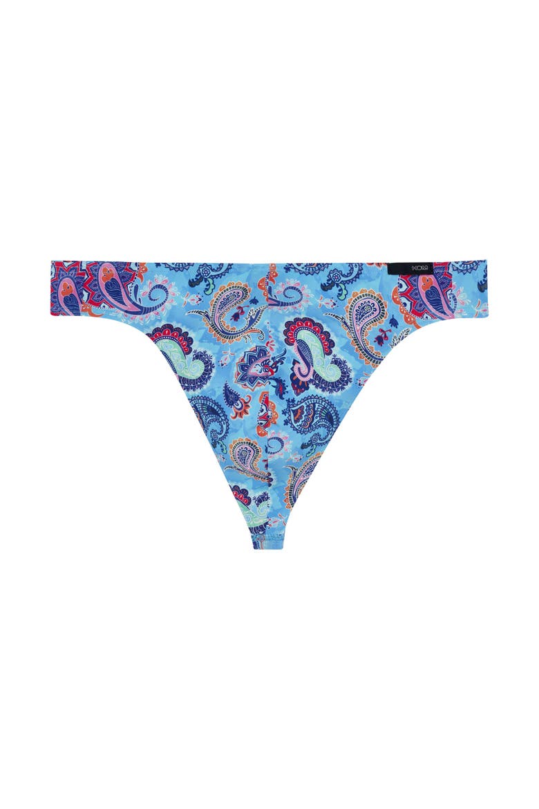 Funky Styles G-String, Main, color, Turquoise Print