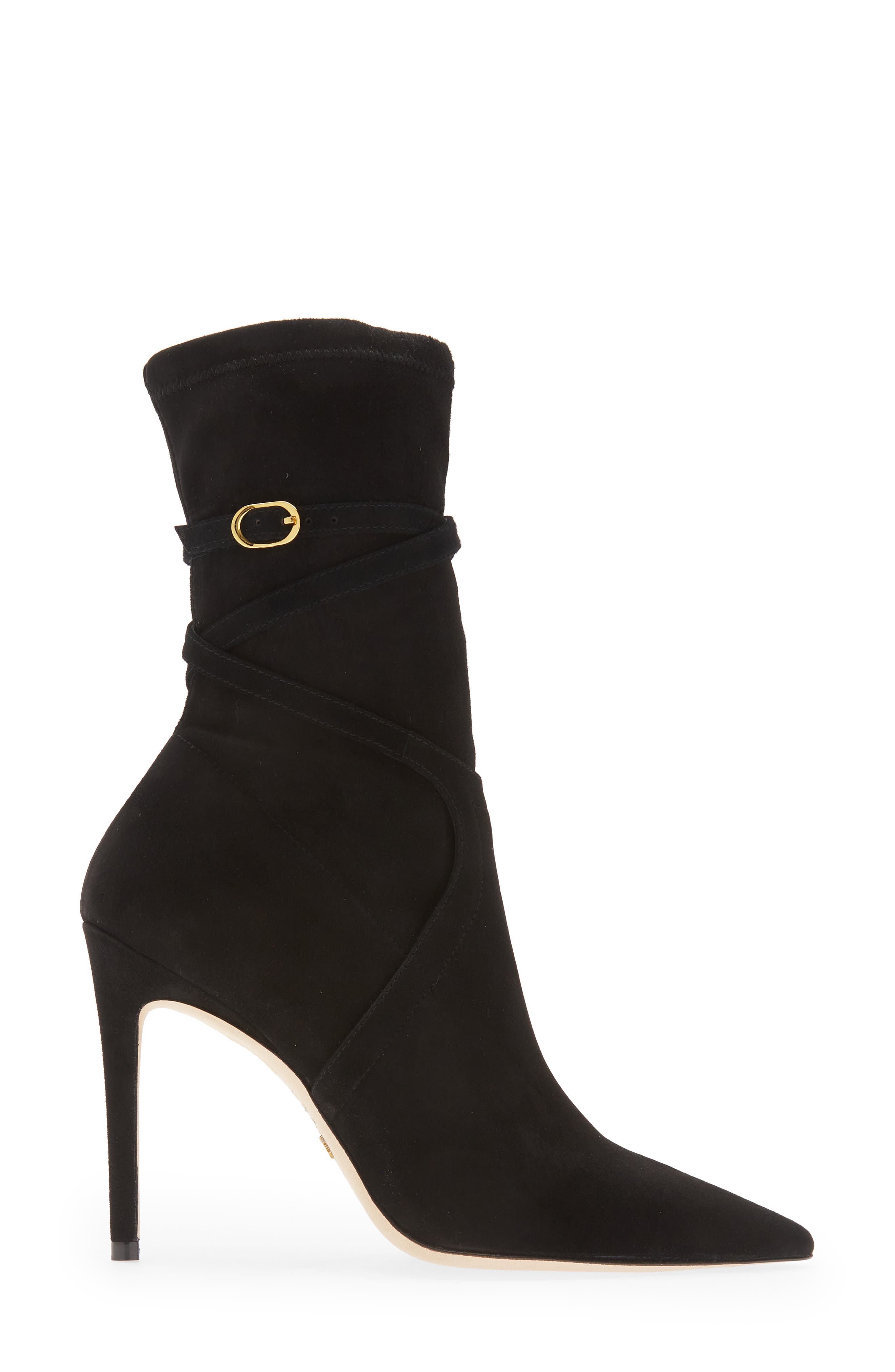 Stuart Weitzman Stuart 100 Belted Bootie, Alternate, color, 