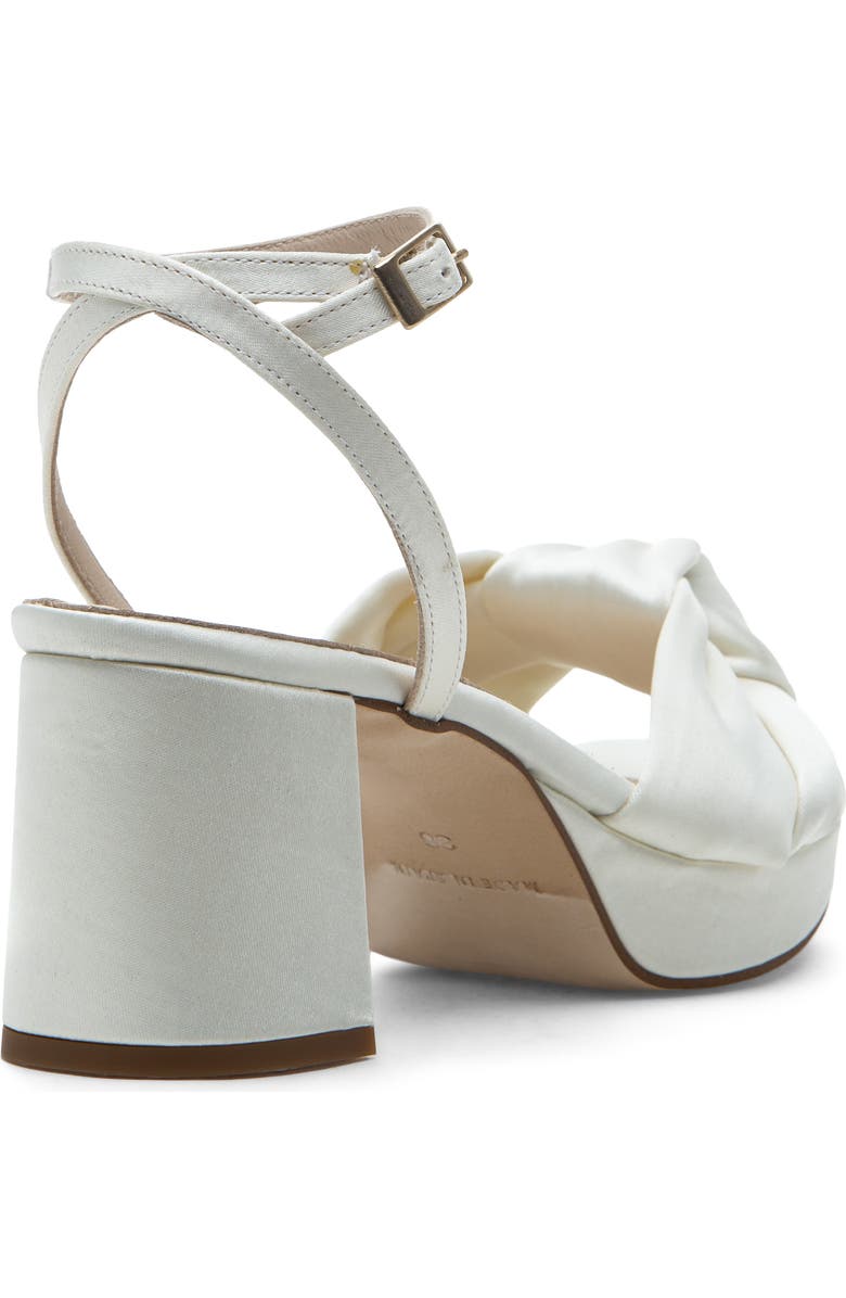 275 Central Malik Ankle Strap Platform Sandal, Alternate, color, White