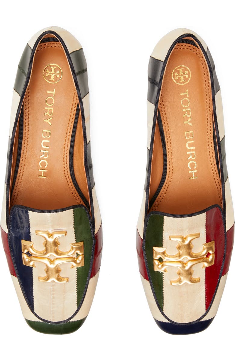 Tory Burch Ruby Quilted Logo Loafer, Alternate, color,