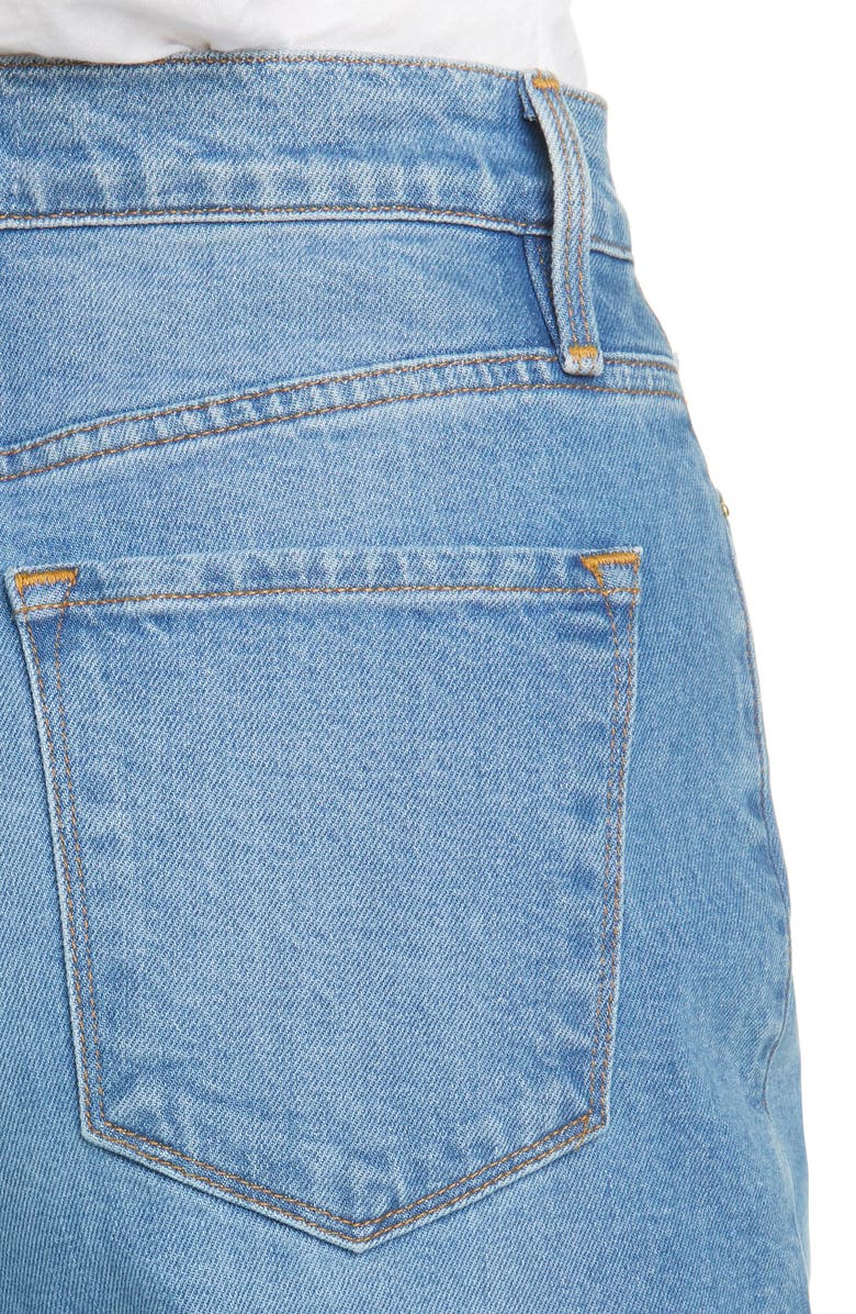 FRAME Ali High Waist Crop Wide Leg Jeans, Alternate, color,