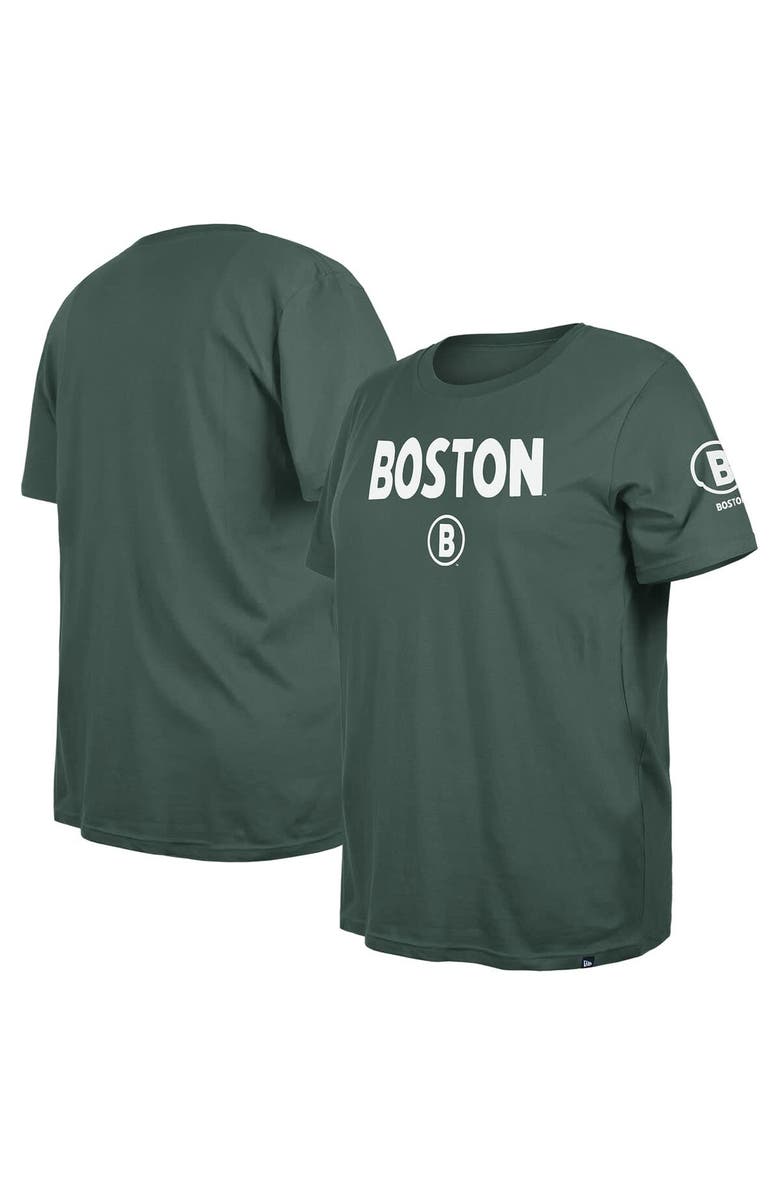 New Era Women's New Era  Green Boston Red Sox 2025 City Connect Plus Size T-Shirt, Alternate, color, 