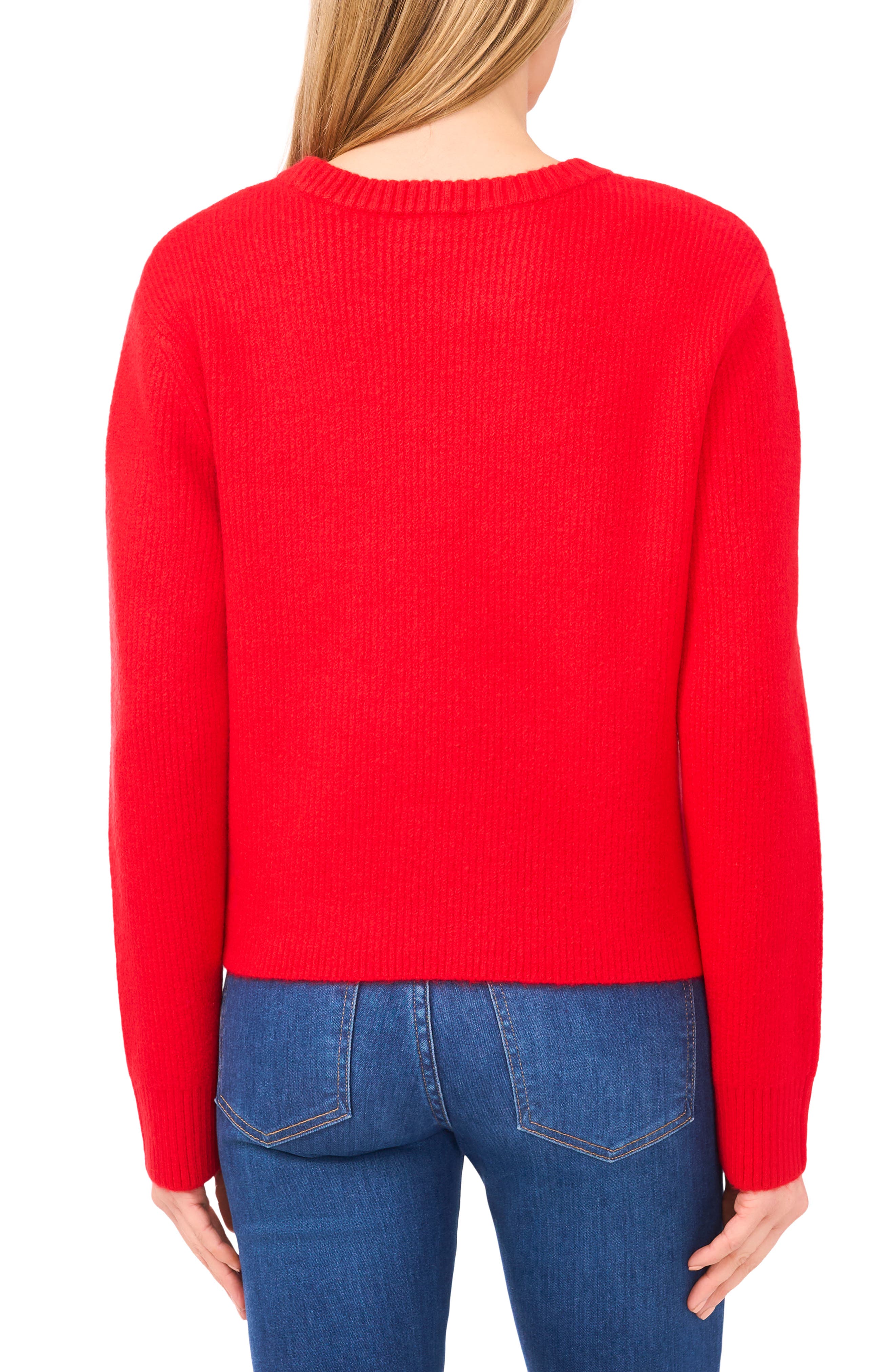 Embellished Bow Sweater - image 2