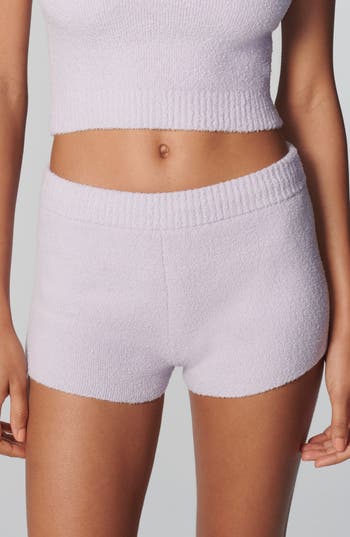 Florence By Mills Chenille Shorts In Purple