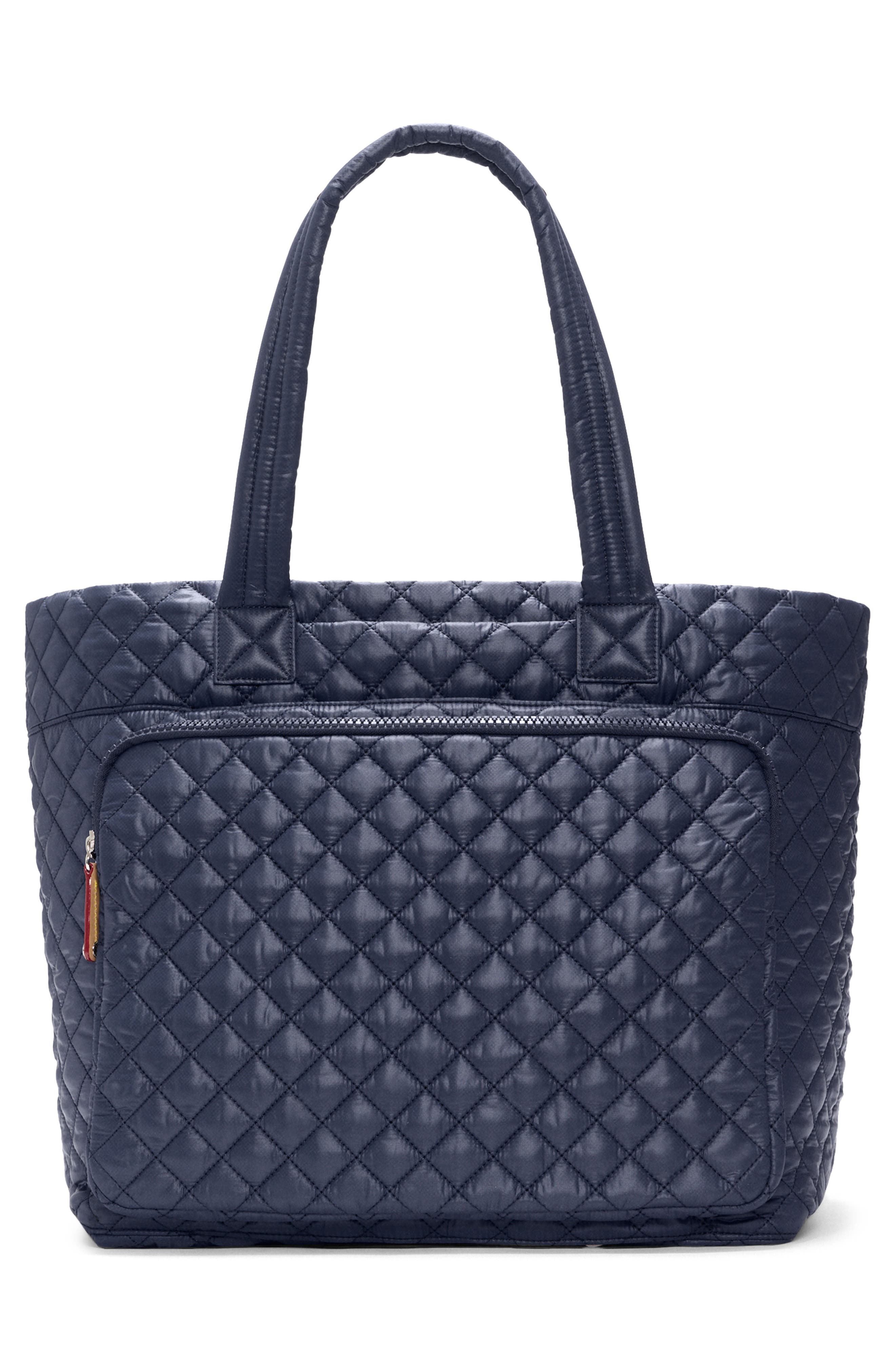 Large Metro Quilted Nylon Travel Tote, Alternate, color, DAWN