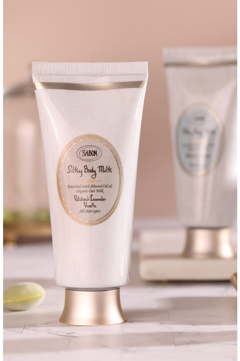 Silky Body Milk Patchouli Lavender Vanilla 200mL, Alternate, color, Patchouli Lavender Vanilla
