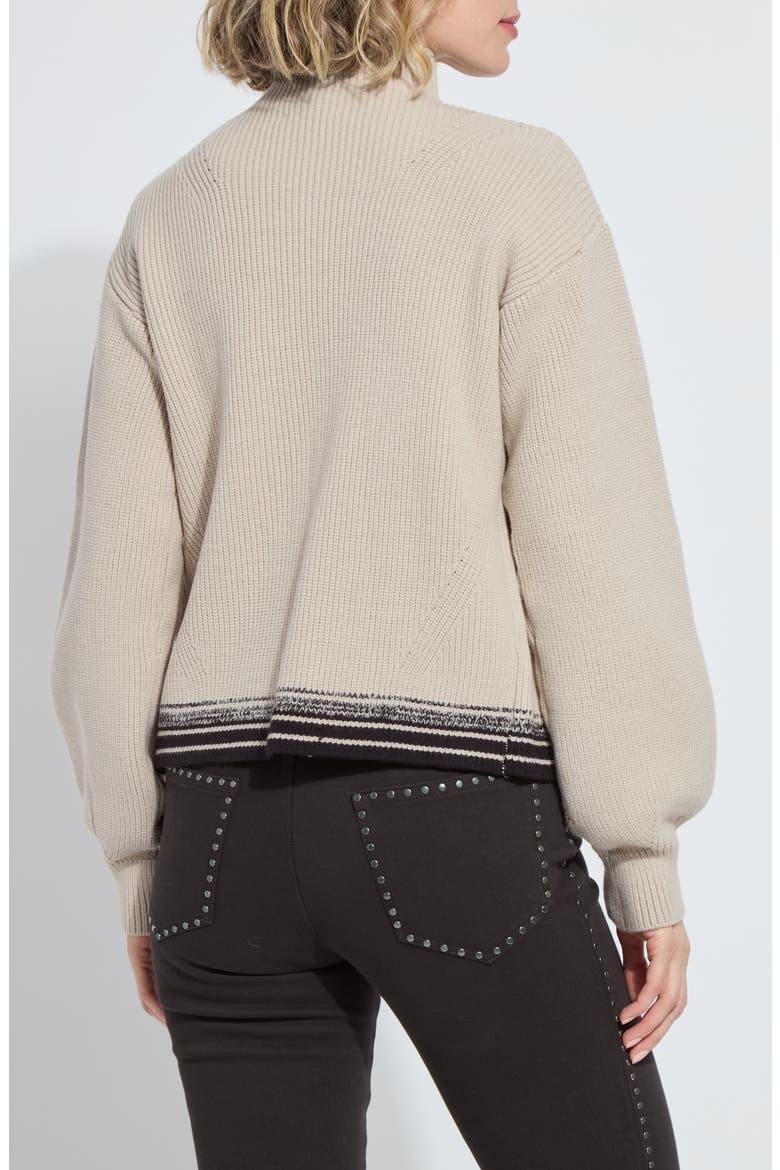 Blythe Cozy Rib Zip Cardigan, Alternate, color, EXTRA BEIGE