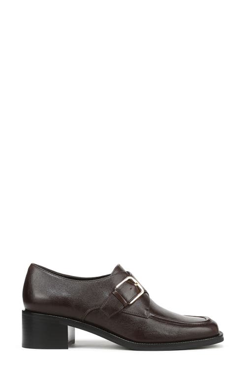 Vince Lennox Monk Strap Shoe In Brown