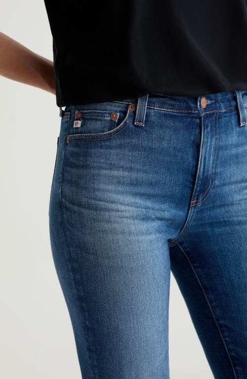 Ag Mari Mid Rise Slim Straight Leg Jeans In 12 Years Assumption In Blue