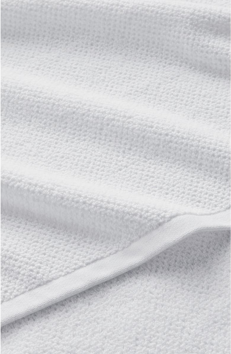CHRISTY Brixton Textured Popcorn Weave Bath Towels, Alternate, color, White