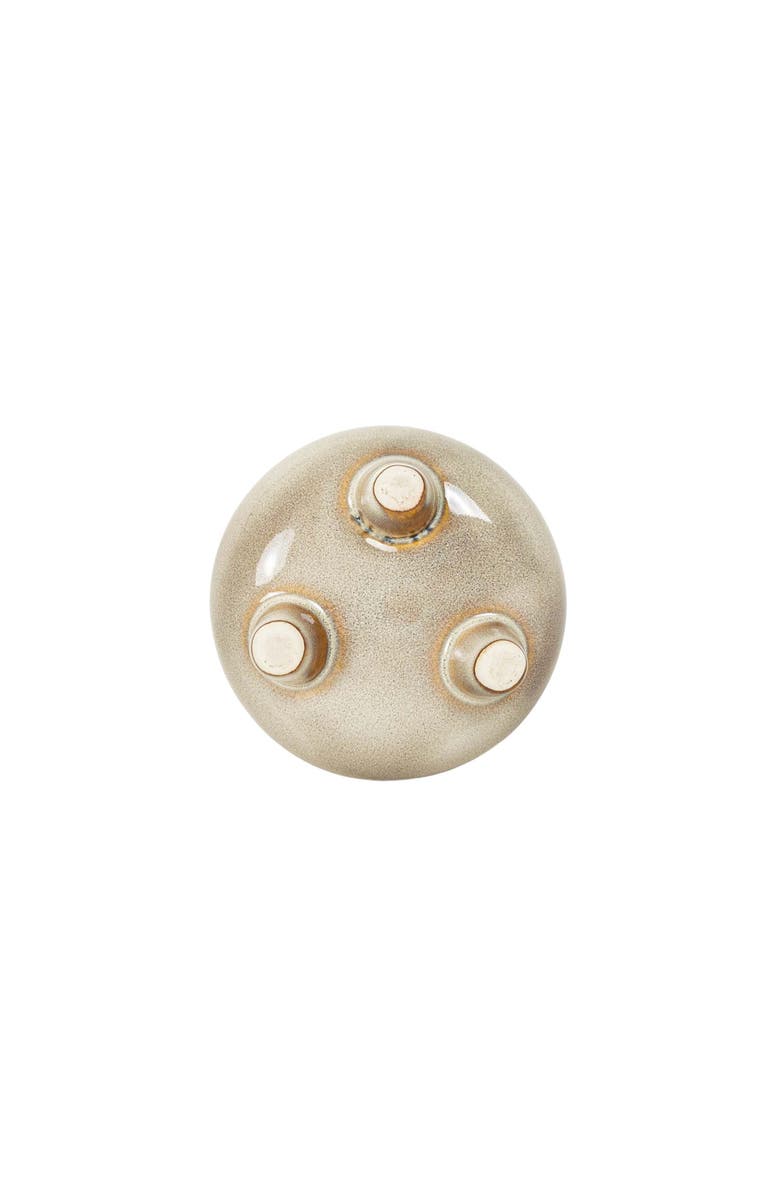Foreside Home and Garden Footed Planter White Porcelain, Alternate, color, White