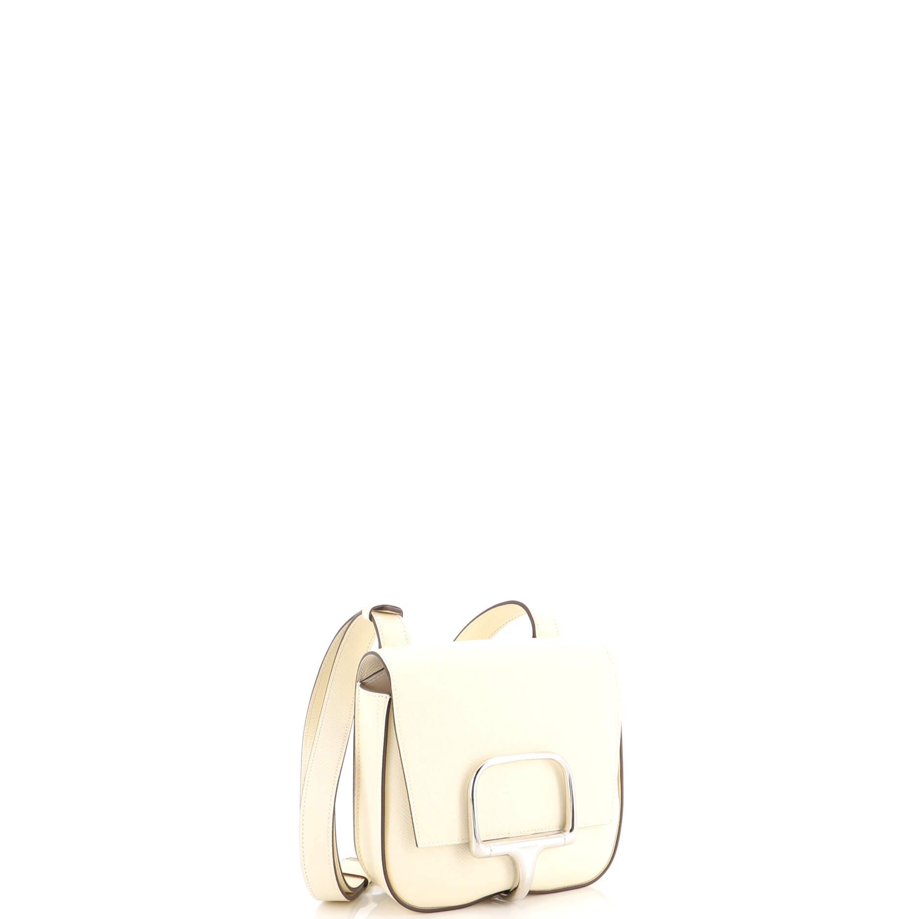 Della Cavalleria Shoulder Bag Epsom Mini, Alternate, color, White