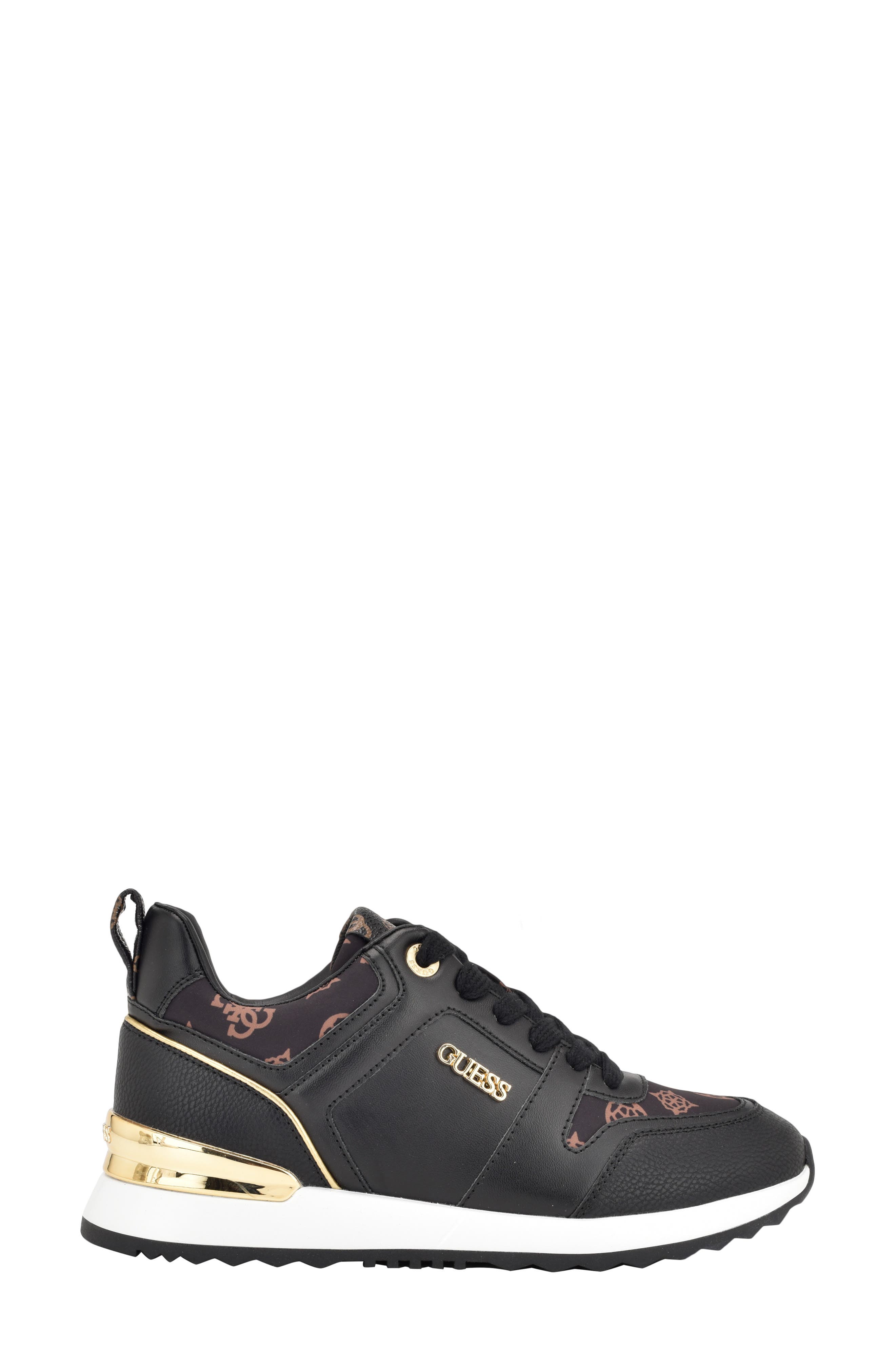 GUESS Kadlin Sneaker, Alternate, color, Black