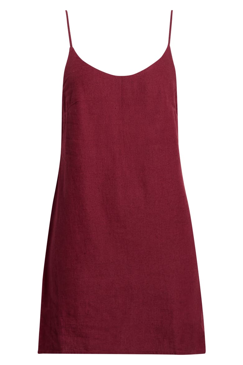 Summer Love Minidress, Alternate, color, RED DAHLIA