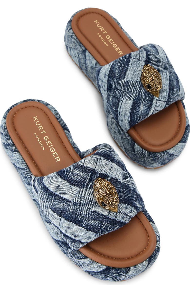 Kurt Geiger London Kensington Puff Platform Slide Sandal, Alternate, color,