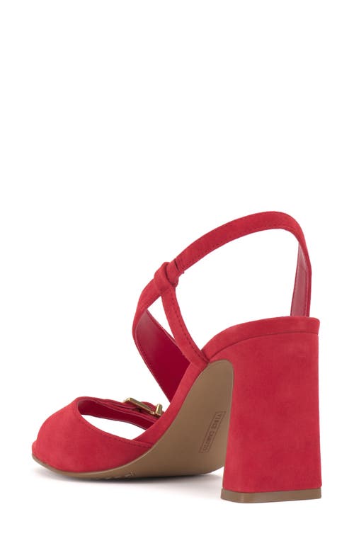 Vince Camuto Adesie Slingback Sandal In Glamour Red