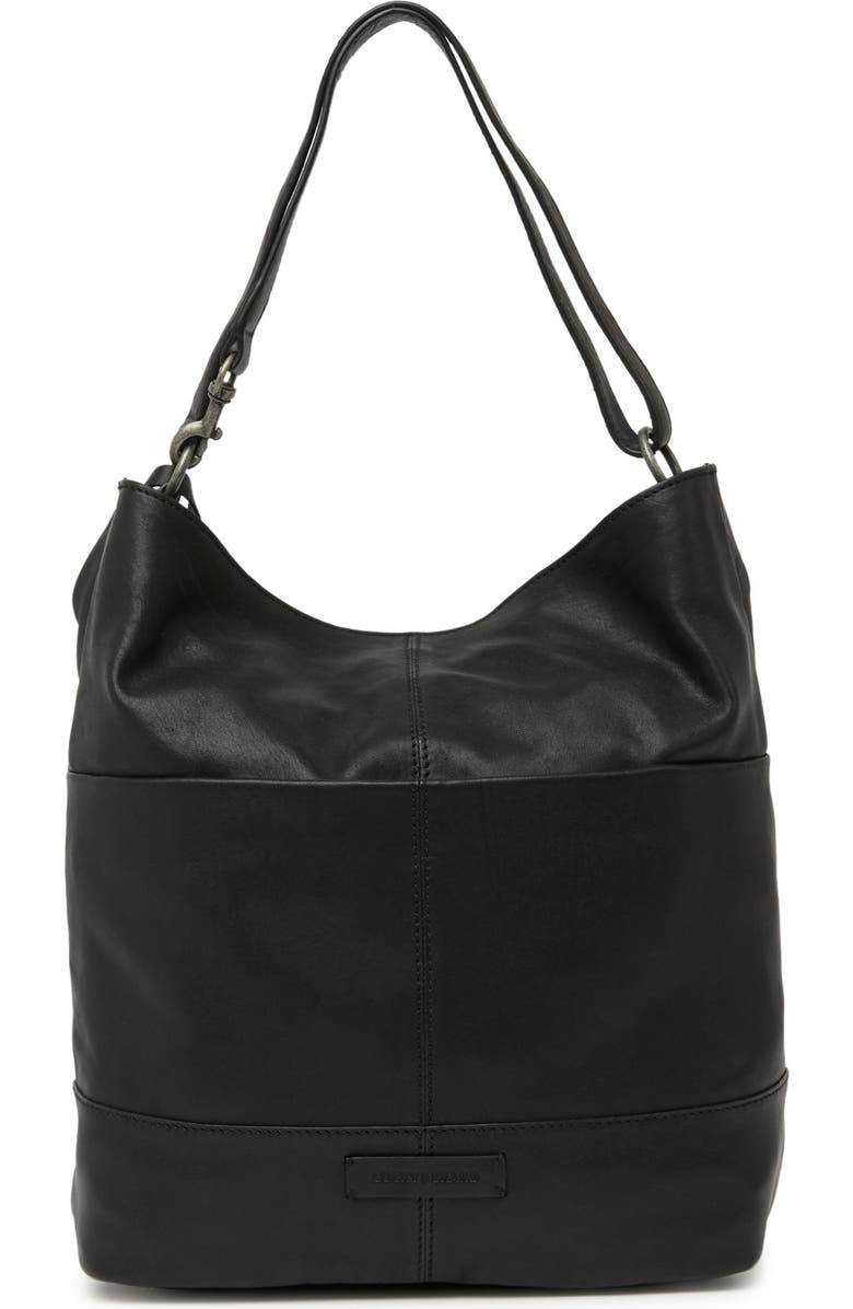 Lucky Brand Lina Leather Bucket Shoulder Bag, Alternate, color,