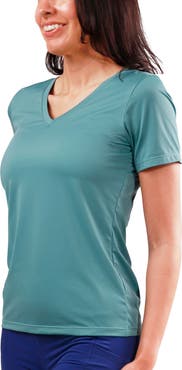 UV Skinz Short Sleeve Reverse Neck Tee