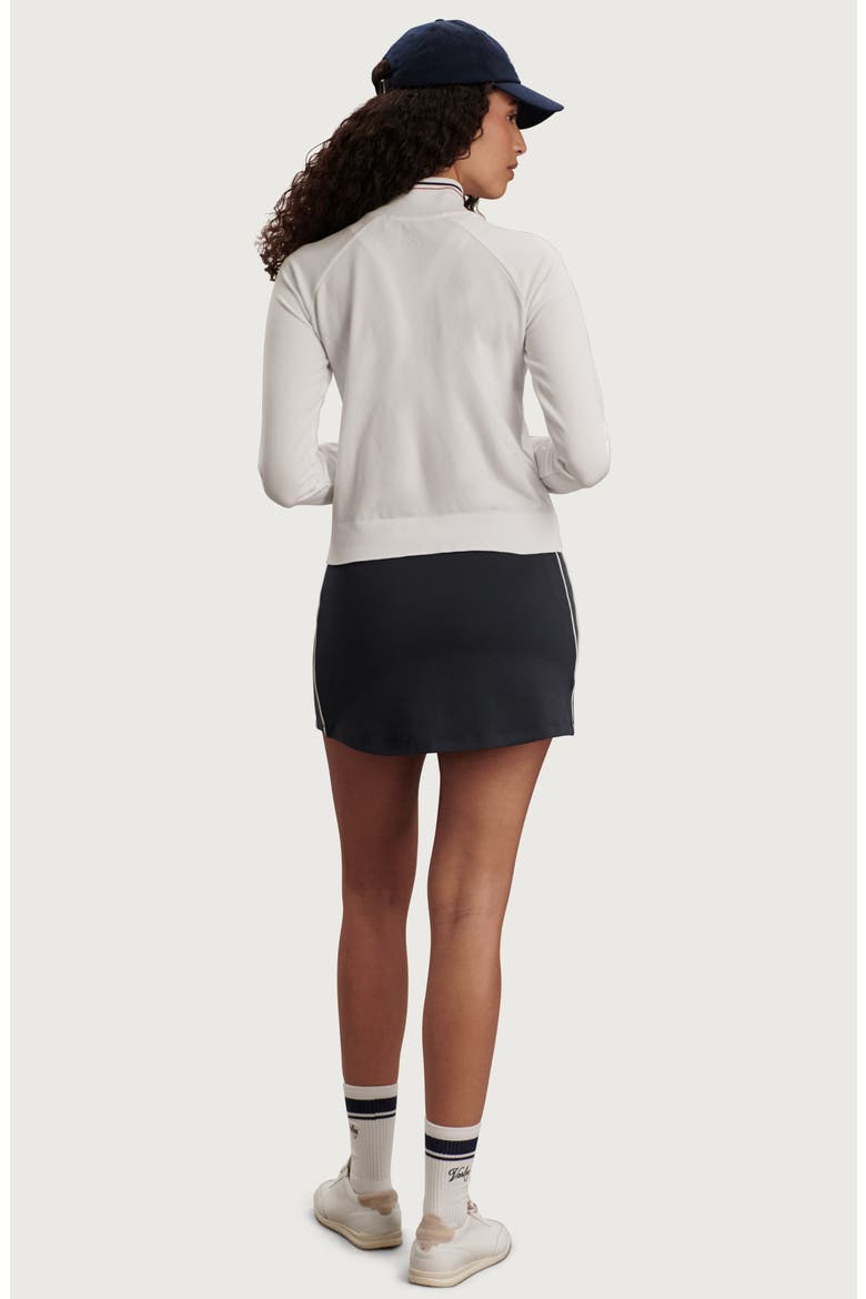 Len Seamless Performance Zip Jacket, Alternate, color, WHITE