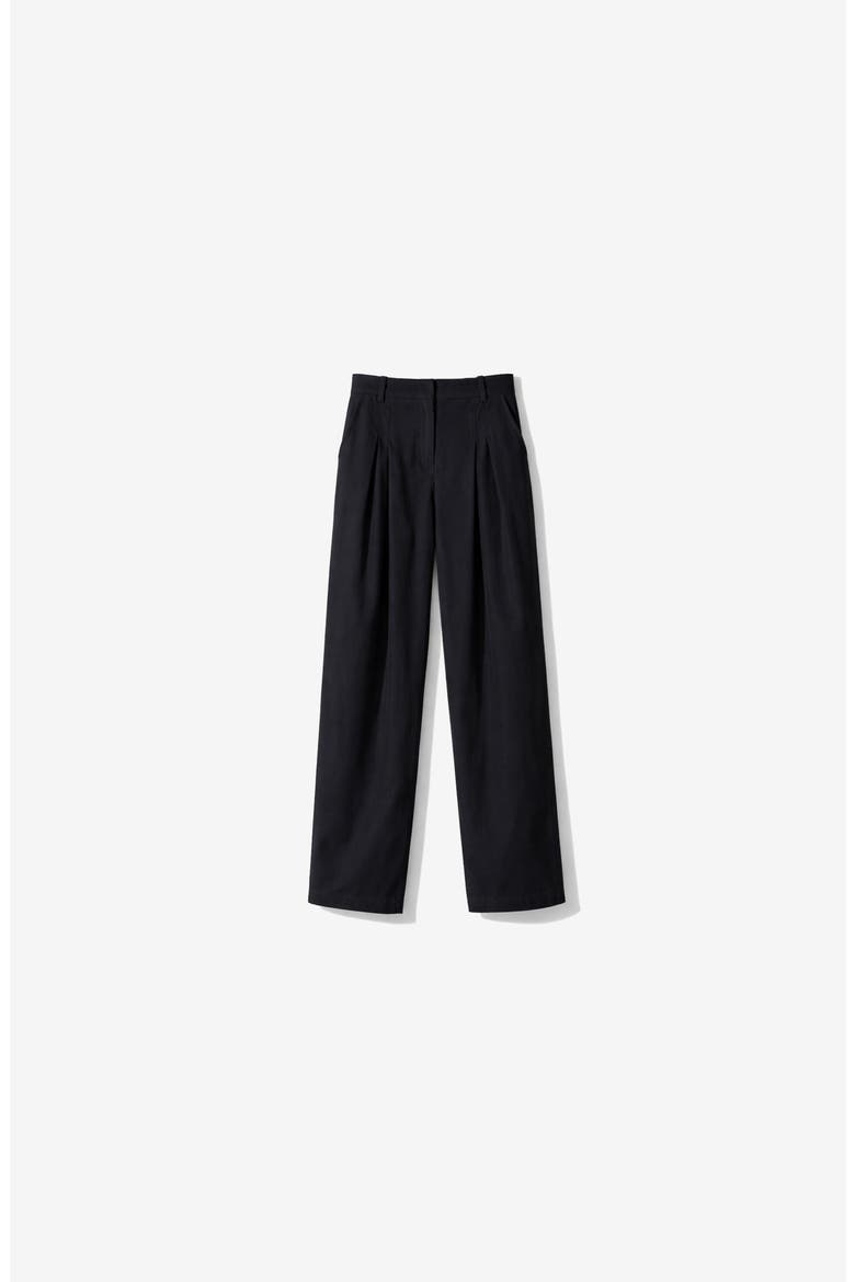 The Flowy Pant, Alternate, color, RINSED BLACK